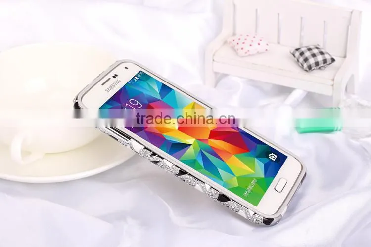 Wholesale Slim Metal Aluminum Bumper Buckle Case for Samsung Galaxy S5