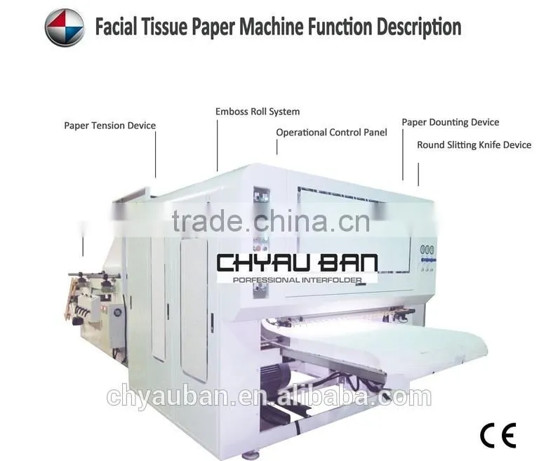 Shrink Nylon Wrapping Packing Facial Tissue Manufacturing Machine
