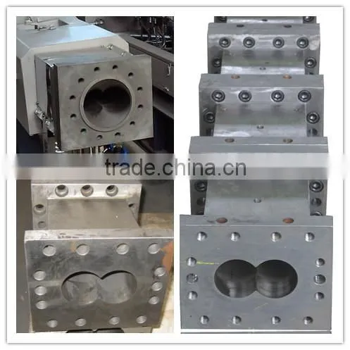 72/72 parallel twin extruder screw barrel