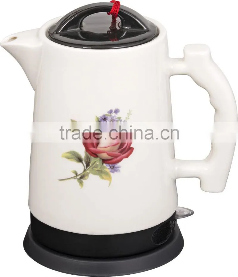 large capacity Russian market cheap ceramic electric water kettle