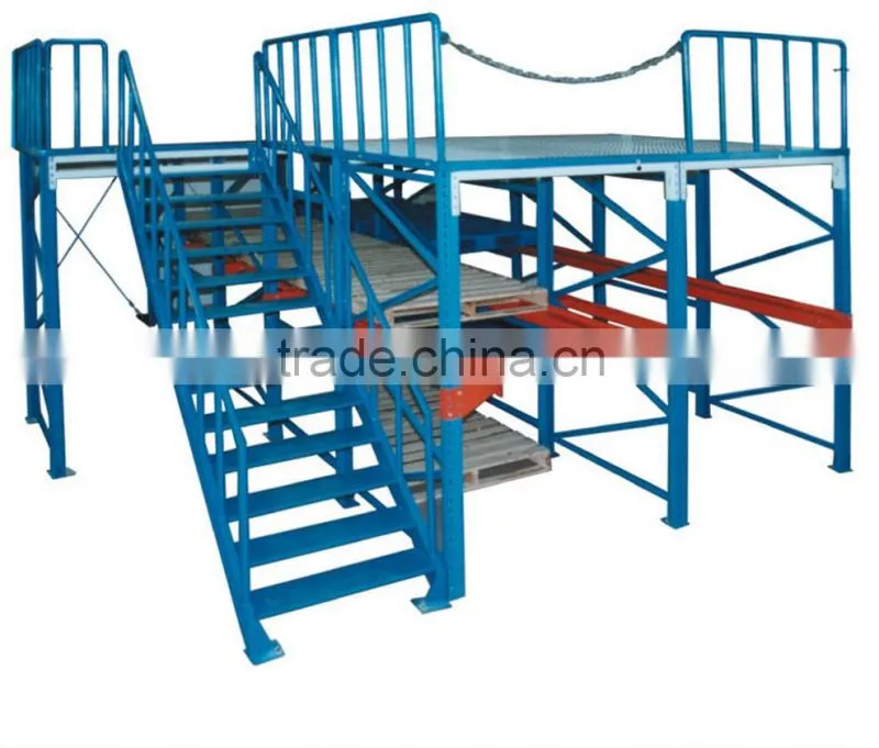 Super Heacy Duty DC-70/92/110 Warehouse Mezzanine Storage Rack