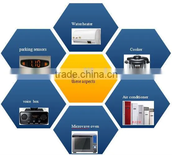 The leds green 7 segment led display