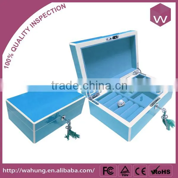 wholesale mdf jewelry box with lock