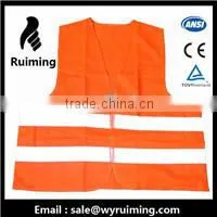 hi viz orange safety vest