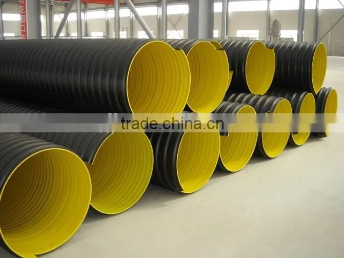 PE Winding Structure Wall Pipe Production Line