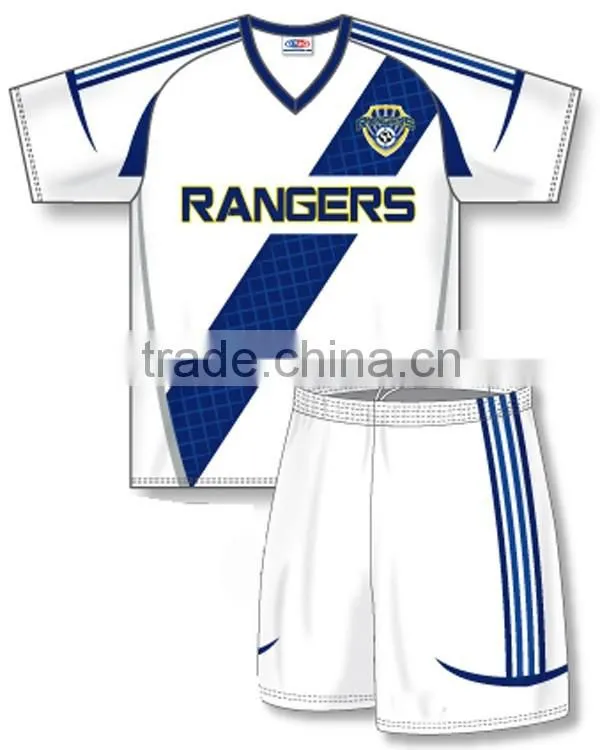 wholesale cheap custom white soccer kits