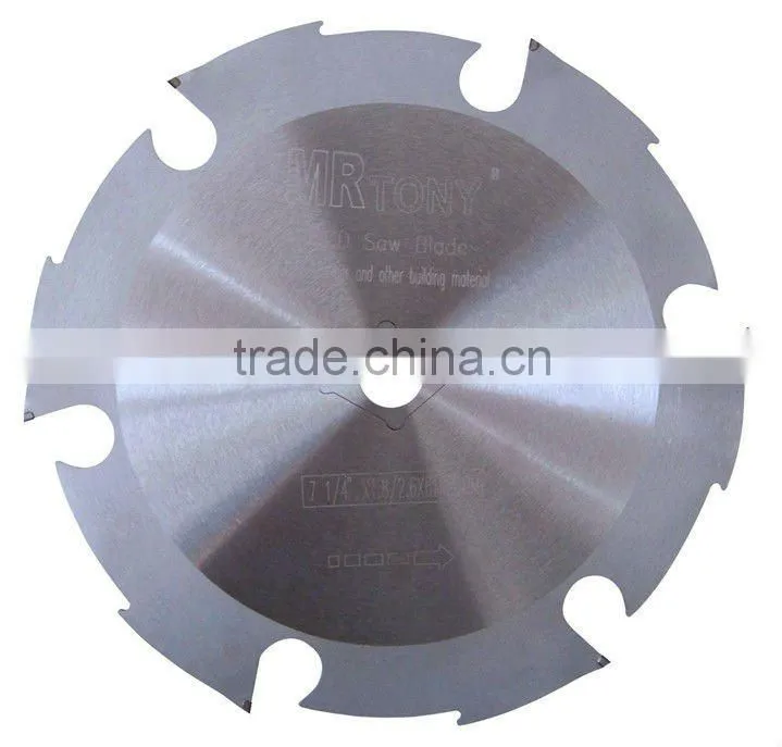 PCD FIBER CEMENT SAW BLADES 184mm (71/4") x 4T
