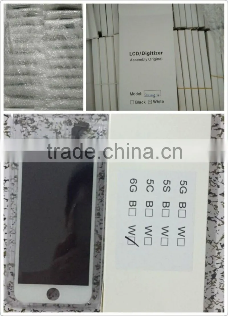 Original quality lcd screen for samsung s6/for Samsung S6 LCD