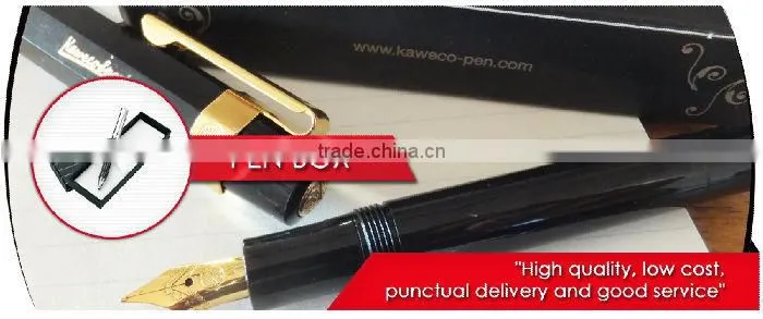 Luxury wooden pen display case for store