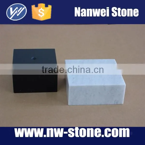 customize best marble ,polished trophy base and hole marble