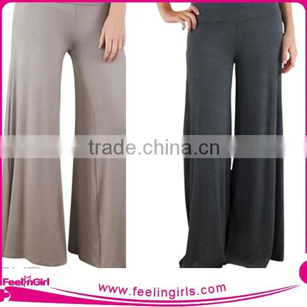Fast Delivery Various Types Of Sexy Palazzo Trousers For Ladies