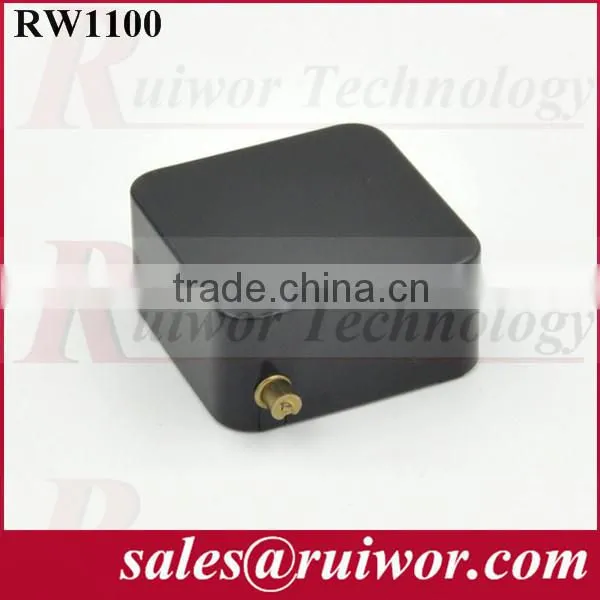 Square Retractable anti-theft twine for free & interactive communications used in exhibition centers