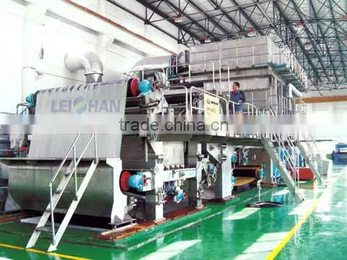 Small scale toilet tissue paper production line used tissue paper making machine
