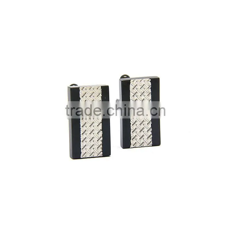 men jewellery fashion 316L stainless steel plating cufflinks 2016