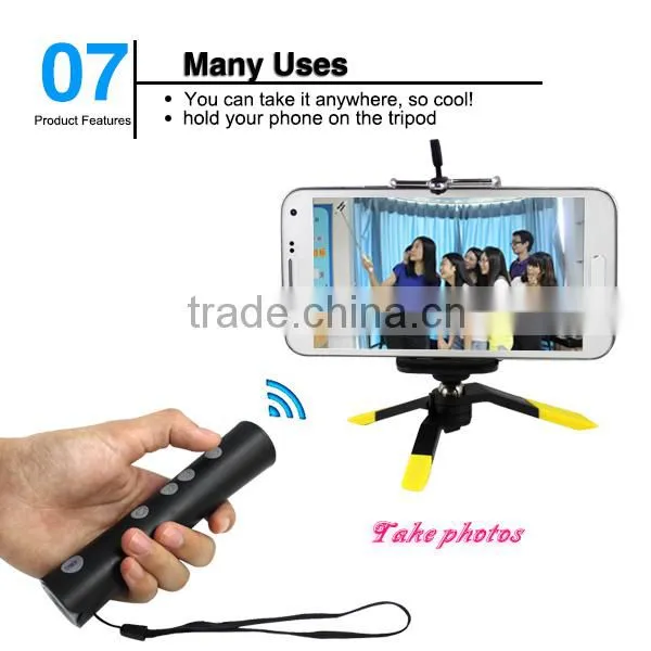 2015 Hot Selling Products, Portable Mini Camera Tripod, Tripod Holder for Cell Phone