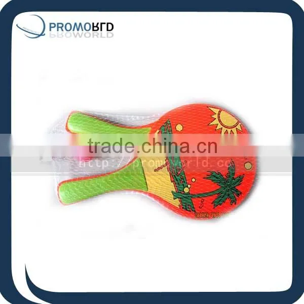kid beach ball racketbeach tennis custome logopromotion racket 2014 hot sale