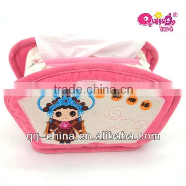cute tissue box covers plush tissue box cover