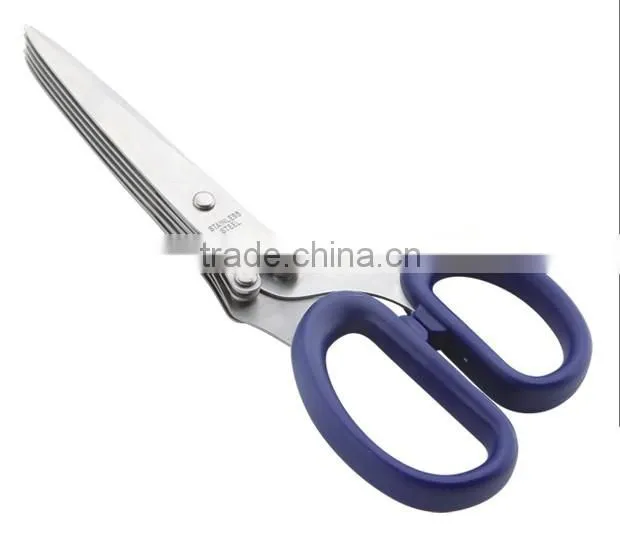 7" 5 Layers blade Kitchen Herb Scissors