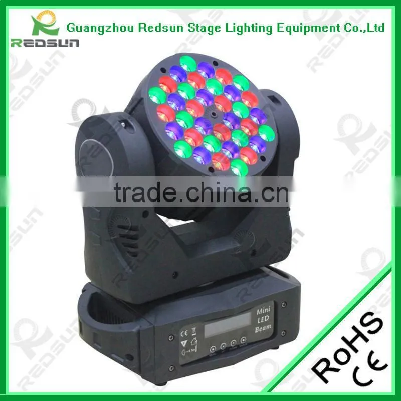 World best selling products night club equipment 36pcs*3w led moving head beam
