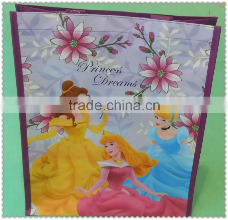 ZH1014P carton disney shopping bag