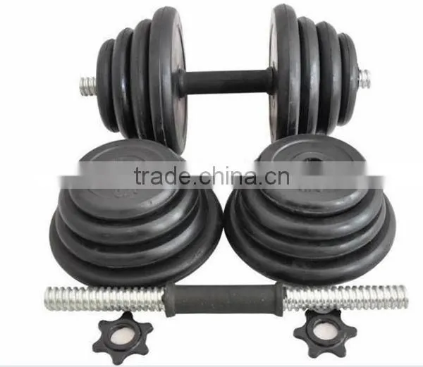 2015 hot sale deluxe rubber wholesale dumbbell for sale