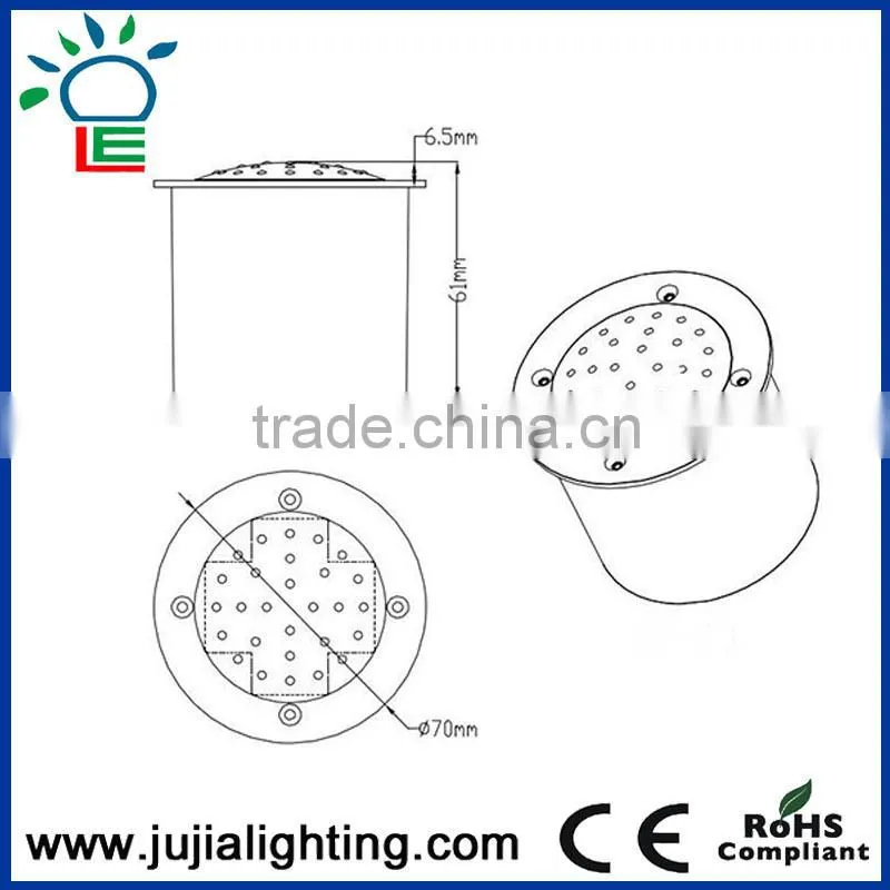 new design led outdoor lighting solar underground light led