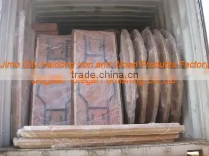 Round Plywood Folding Banquet Table