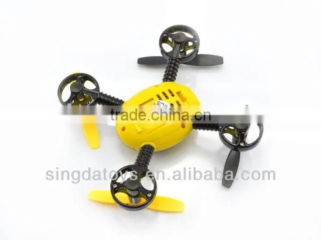 New Arrived!JXD388 4CH 6-Axis RC Hand Throwing Flying Copter With Light