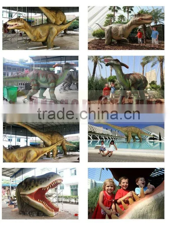 Theme Park equipments animatronic dinosaur-events