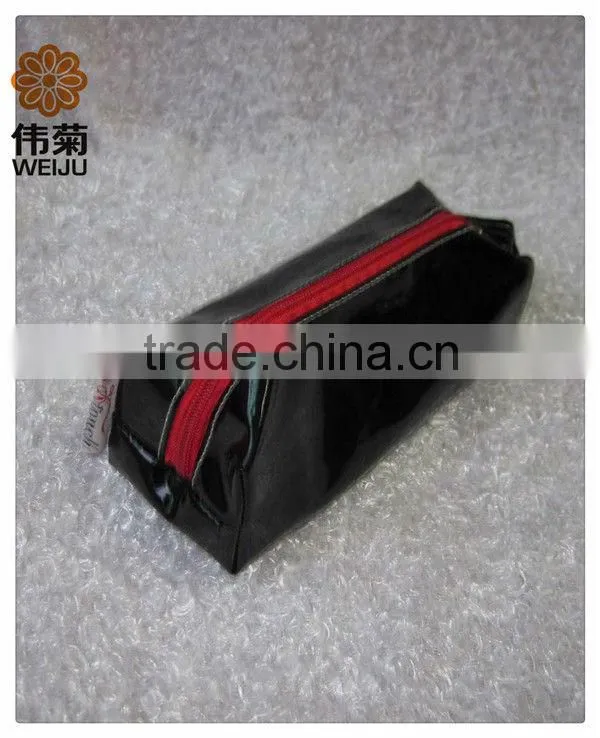 Red Polyester Net Pencil Case