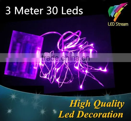 30Leds Battery Operated String lights 10FT led christmas light