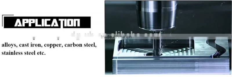 Liken600 high quality HRC60 ballnose different types of cutting tools