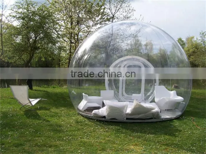 giant inflatable clear bubble tent camping for sale