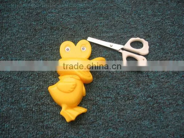 Plastic animal scissor with magnet/cartoon scissor