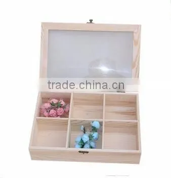 Wholesale 100% Natural Wood Handmade Trinket Box
