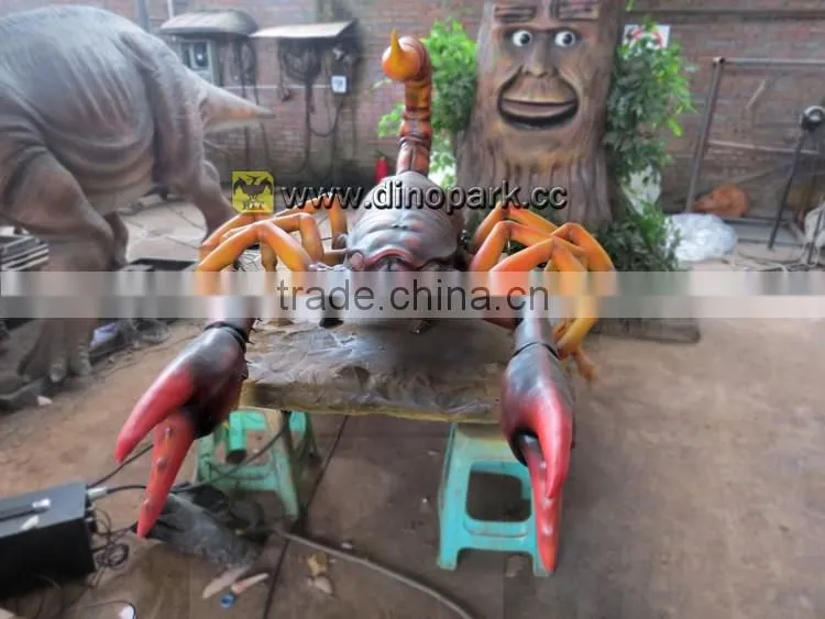 Giant Animatronic Artificial Insect Model Scorpion For Museum