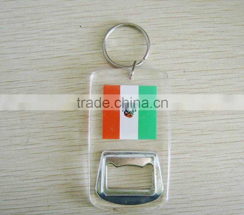 keychain metal bottle opener
