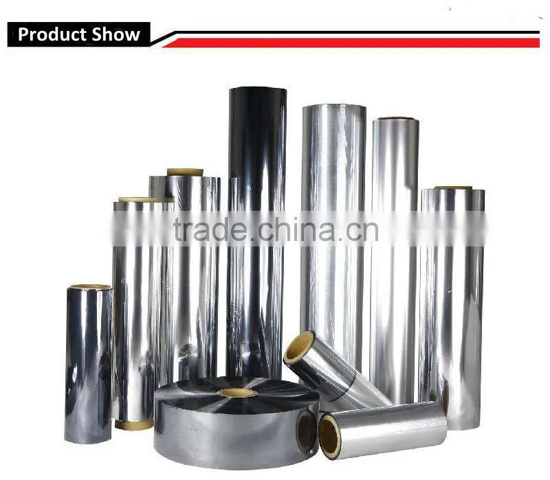 Heat Sealable Metallized BOPP film metallized PET foil