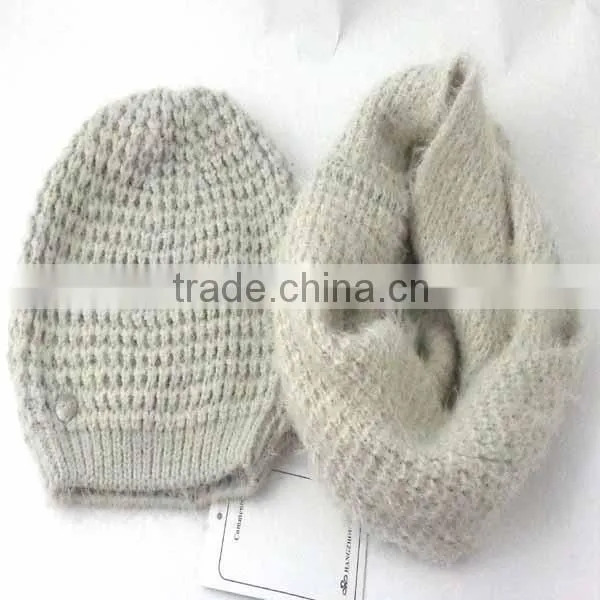 Ladies designer hat and scarf sets