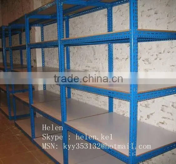 angle steel shelf