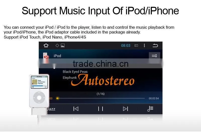 Android 4.4.4 Car DVD Player Car GPS for FordMondeo S-max Galaxy