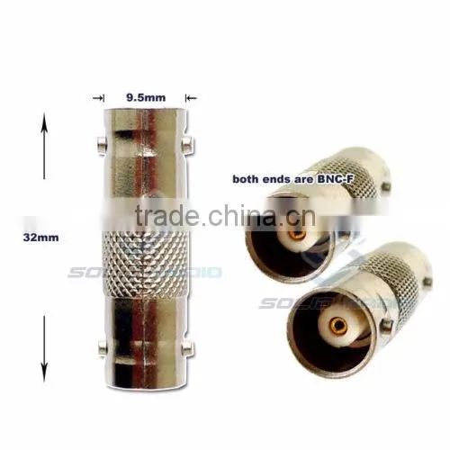 BNC-F to BNC-F Adapter for Yaesu Ken-wood Wouxun Baofeng ham radio antenna