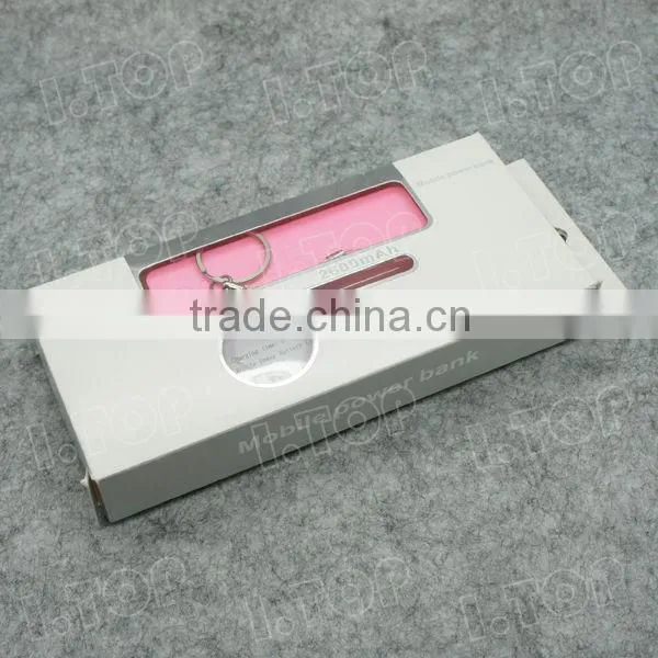 2015 2600mAh Small Key chain Power Bank For Cell Phone