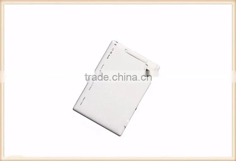 2016 Wholesale Super Slim Ultra-thin Credit Card Size Portable Battery Power Bank Charger For Samsung Micro