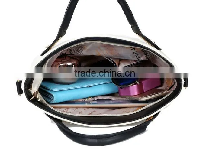 Fashion hot sale PU ladies handbag bags handbag tote bag