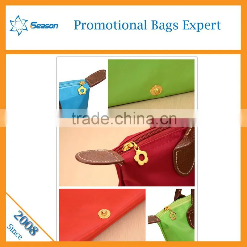 2016 Candy colors Custom cheap handbags from China foldable Beach Tote Shoulder Bag