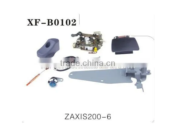 excavator ZAX200-6 cab door lock