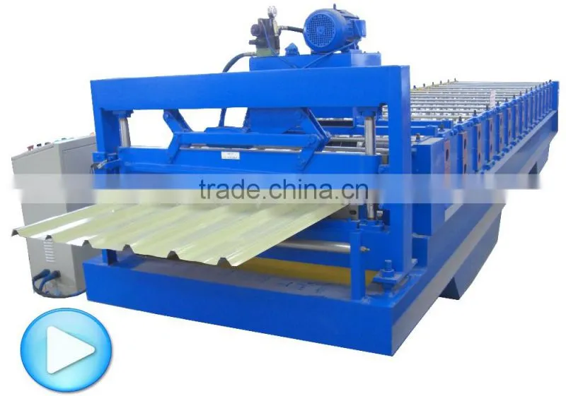 Metal Roofing Tiles Roll Forming Machines, Galvanized Metal Roofing Sheet Roll Forming Machine