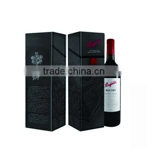 Bottle packing box, 4 pack bottle carrier