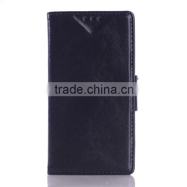 Crazy horse shell covers for Sony Xperia E3